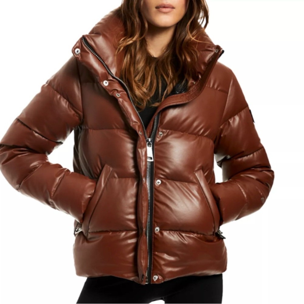 SAM. Vegan Leather Isabel Jacket - worn twice!! (S)